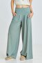 Çağla - Wide Leg Trousers with Elastic Back - 3