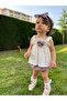 Baby Girl Bow Detailed 3-Piece Summer Set 9010