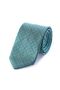 Classic Green Patterned Micro Tie