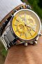 New Season Stainless Steel Strap Men's Watch, 3ATM Waterproof+ Free Bracelet Included - 3