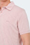 Katsuro Men's Polo Neck Rose T-Shirt - 5