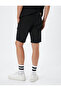 Basic Bermuda Shorts Cotton Pocket Buttoned - 4