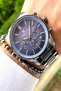New Season Stainless Steel Band Men's Wristwatch,3Atm Water Resistant+Wristband