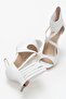 Mina White Matte 10 cm Women's Classic Heeled Shoes - 3