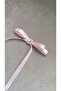 Rectangular Embellished Embellished Long Grosgrain Ribbon Bow Automatic Hair Clip - 2