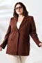 TEK DÜĞMELİ BLAZER MODEL CEKET