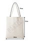 Canvas Teddy Bear Motorcycle Printed Shoulder Bag - 8