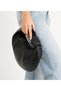 Black Braided Bag - Knot Detailed