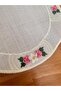 Flower-Patterned Cocktail Napket 1 Piece - 2