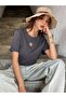 Smoked Women's Oversize T-shirt - Sun Printed - 7