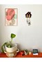 Special Wooden Puzzle Wall Key Holder for Couples Black-Modena
