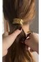 Women's Elastic Hair Tie Gold - 5