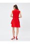 Mini Shirt Dress Sleeveless Flounce - 4