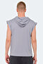 Ondina in Men's Sleeveless Gray T-Shirt - 2