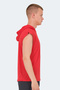 Ondina in Men's Sleeveless Red T-Shirt - 4