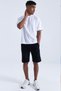 Black Unisex T-Shirt Tracksuit Set - 2