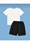 Unisex Printed Children's Shorts Set - 2