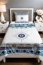 Bohemian Evil Eye Bead Patterned Pique Set (160x230cm)