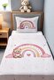 Rainbow Baby Bear Patterned Pique Set (160X230Cm) - 2