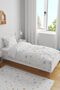 Water Color Stars Patterned Single Baby Kids Bedding Set - 2