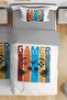 Gamer Gamer 6 Patterned Single Baby Kids Bedding Set