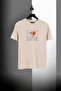 3 Piece Palm Tree and Sun Detailed 100% Cotton Unisex 9-16 Years Combed Cotton T-Shirt - 2