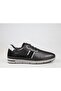 4Y2153 Genuine Leather Black Men's Casual Shoes