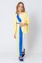 Girl's Sleeveless Multicolored Long Dress - 6