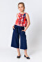 Girl's Ankle Wide Leg Trousers