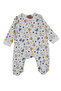 Baby Girl/Boy Romper, Dinosaur Design, Long Sleeve , Double Zippered , 100% Cotton , Oeko-Tex Certified.