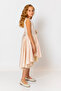 Girl's Crew Neck Sleeveless Back Zipper Evening Dress - 5