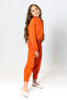Girl's Straight Trousers with Elastic Waist - 8