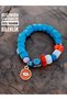 Glass Basement Bead Bracelet Charm Glass Beaded Bracelet - 3