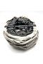 Three-Way Foldable Velvet Cat Tunnel (Silver) - 4