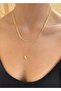 Gold 2-Piece Women's Moon Necklace - 2