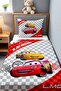 Checkered Mcqueen Patterned Pique Set (160X230Cm) - 2
