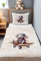 Pilot Elephant Patterned Pique Set (160x230cm) - 2