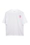 Love Letters Oversized T-Shirt for Men - White - 3
