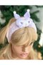 Plush Hello Kitty Kuromi Toy Doll Children's Women's Makeup Bandana Hair Band Elastic Purple Lilac - 3