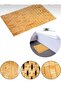 Bamboo Bath Mat - Non-Slip Base - Shower Mat 40 x 60 cm