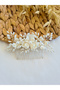 Handmade Wedding Promise Henna Wedding Bridal Hairpin and Crown Hair Design Accessory Bun Buckle M01 - 3