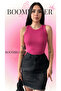 Women's Fuchsia Color Camisole Sleeveless Blouse Long Crop Navel Top Undershirt - 5