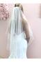 Veil Short Piping Edge Elegant and fashionable veil - 2