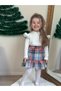 Yigit Boutique Chanel Girl's Set with Fabric Skirt - 5