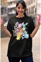 Unisex Oversize Pokemon Eevee Printed T-shirt, Pokemon Printed T-shirt - 2
