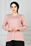 Women's Pink Mother Combed Cotton Blouse - 7