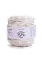 MACRAME ROPE 9MM - MACRAME HAND KNITTED STRING CREAM-752