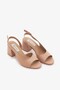 Lulu Nude Genuine Leather Women's Heeled Shoes - 4