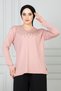 Women's Plus Size Mother Combed Cotton Blouse - 5