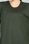 Women's Plus Size Mother Combed Cotton Blouse - 7